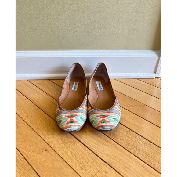 Steve Madden "Azika" Multicolor Ballet Flat, Women's Size 9.5 - Picture 1 of 1